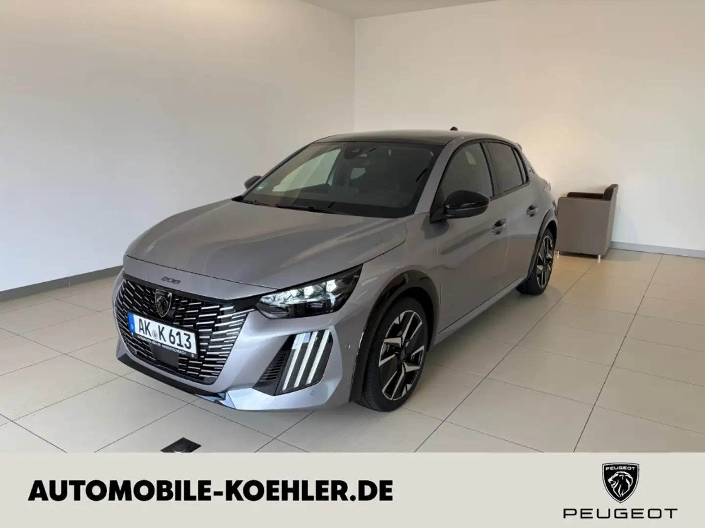 Peugeot 208 1.2 GT HYBRID 136 e-DSC6 ACC KAMERA Silber - 1