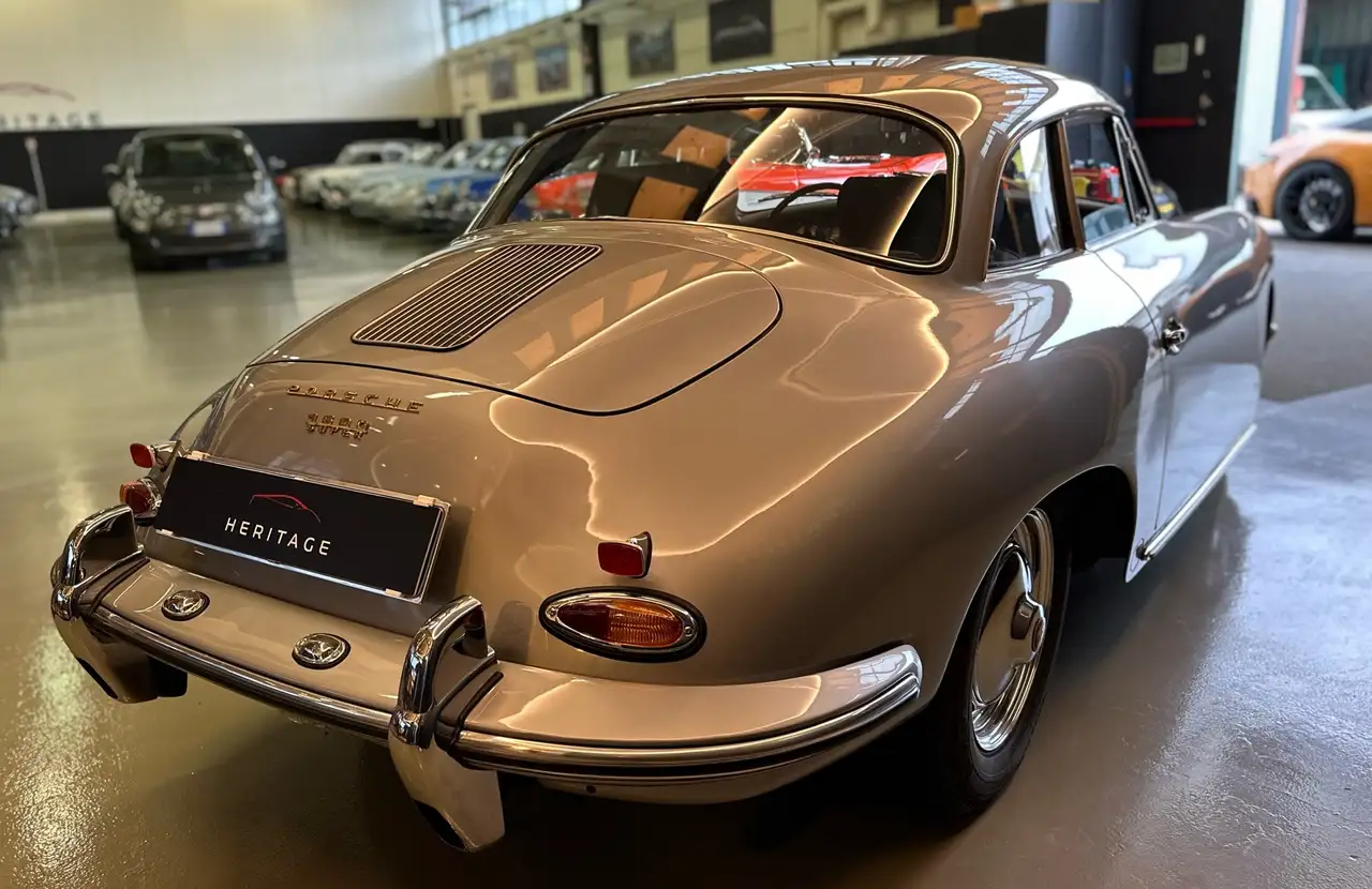 Porsche 356/B Coupe Karmann Hard Top unica, foto 7