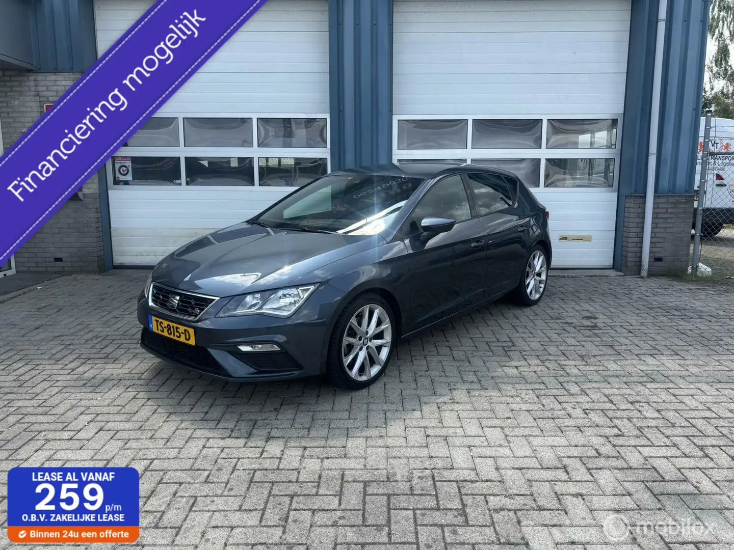 SEAT Leon 2.0 TSI FR Lane assist, keyless, CarPlay Gris - 1