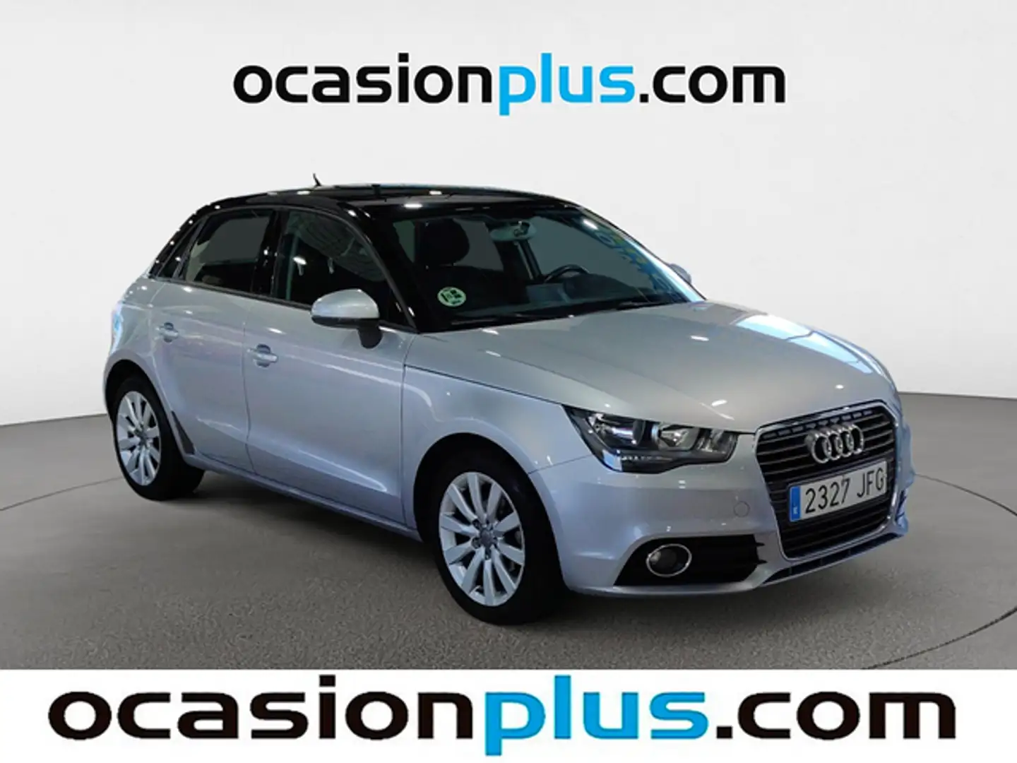 Audi A1 Sportback 1.6TDI Attracted S-Tronic Plateado - 2