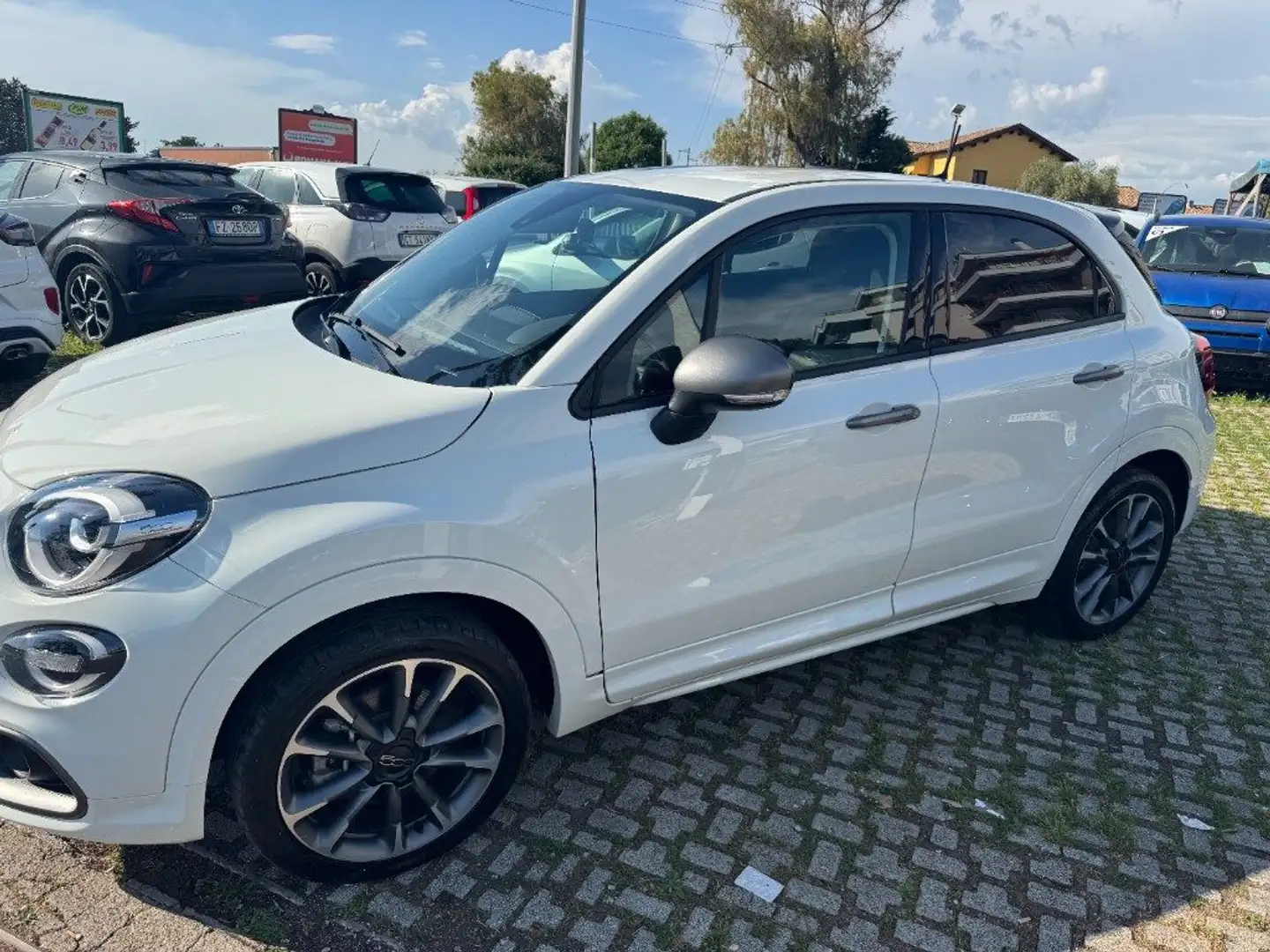 Fiat 500X 1.5 T4 Hybrid 130 CV DCT Sport KM CERTIFICATI AZIE Bílá - 2