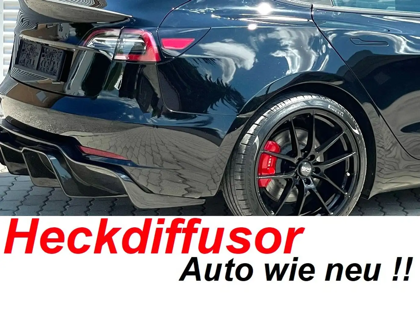 Tesla Model 3 Model 3 Performance Dual AWD,1A+Heckdiffusor :-) Schwarz - 1