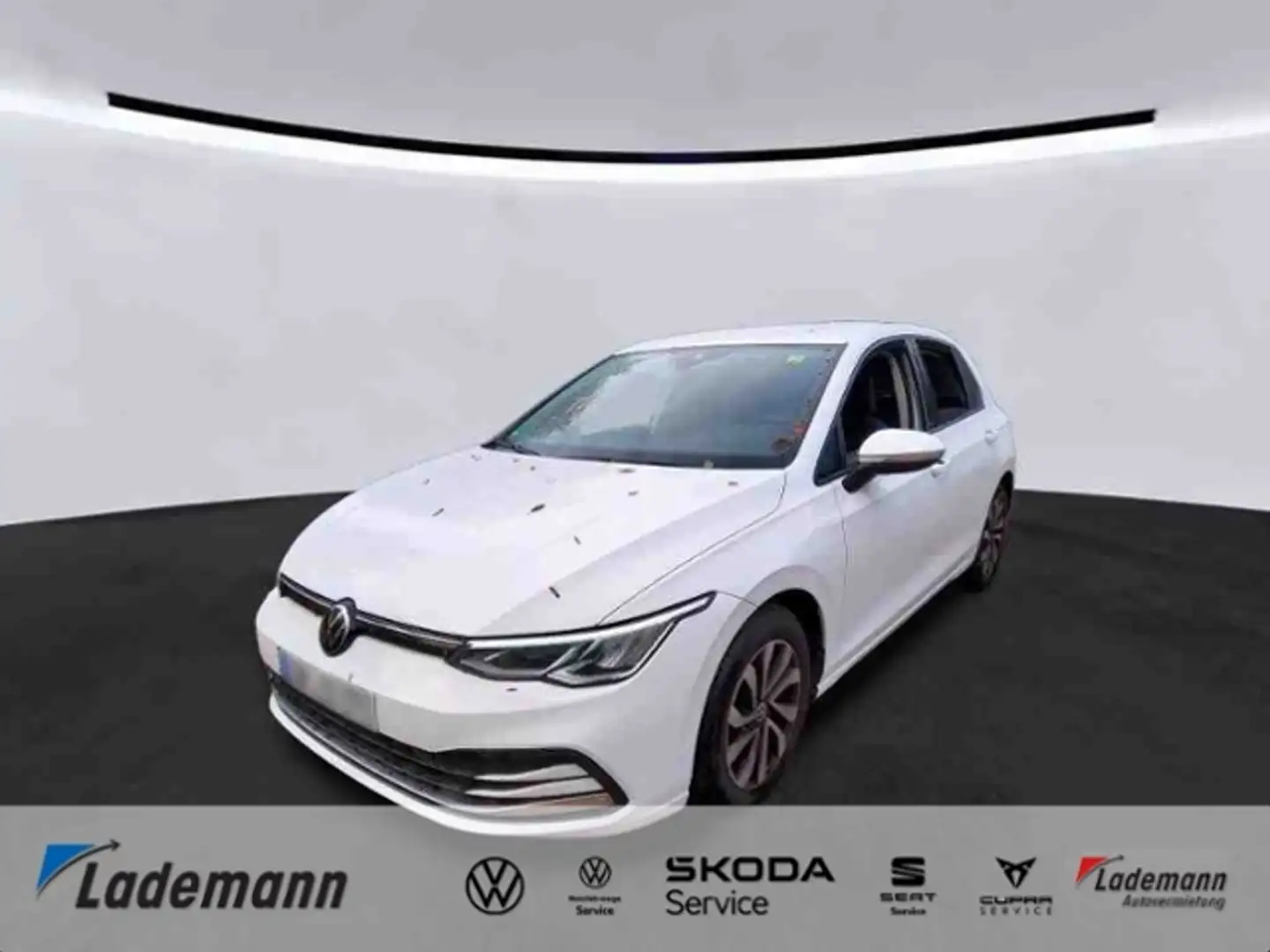 Volkswagen Golf VIII 2.0 TDI DSG ACTIVE LED+NAVI.+PDC+SIHZ+ Weiß - 1