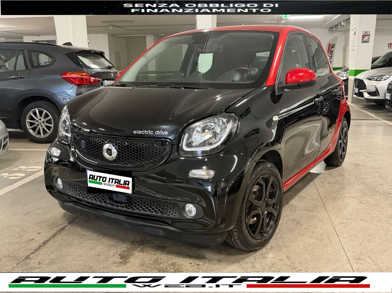 smart forFour FORFOUR ELECTRIC DRIVE PASSION #TELECAMERA#SCHERMOTOUCH