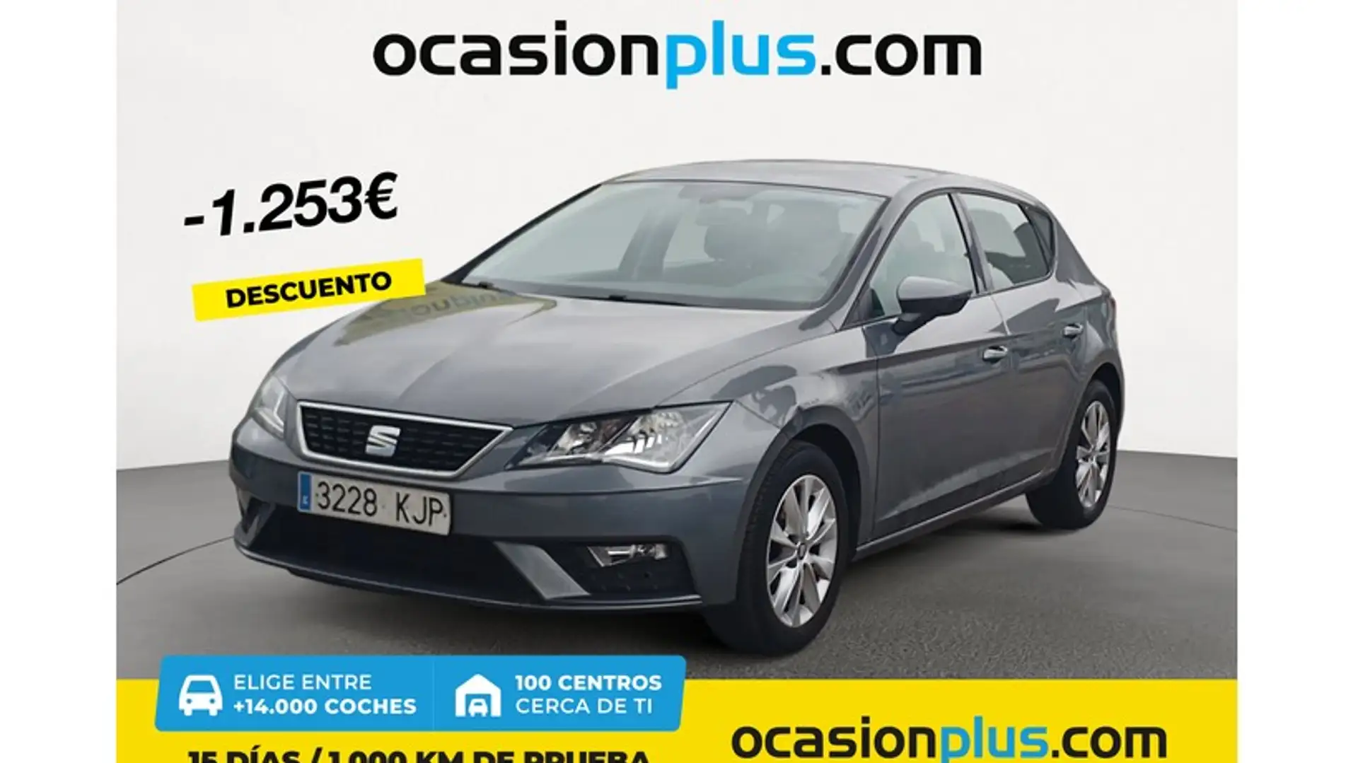 SEAT Leon 1.2 TSI S&S Style 110 Gris - 1