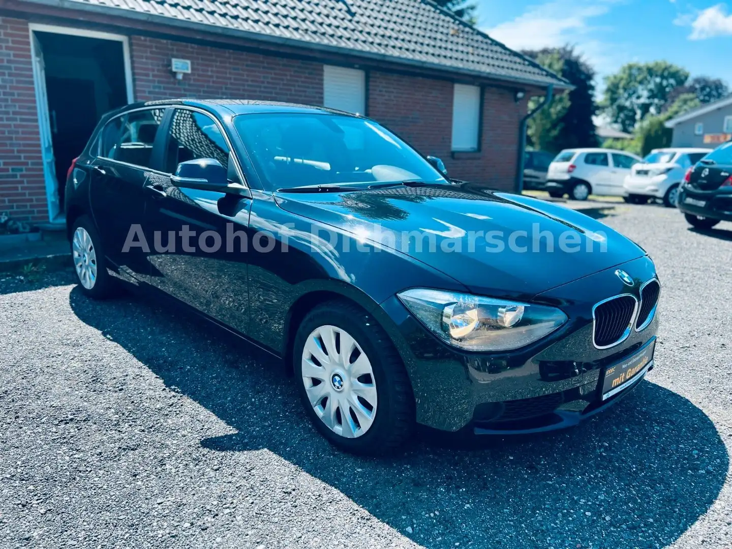 BMW 114 i/Klima/TÜV 05/26/Insp. NEU Noir - 2