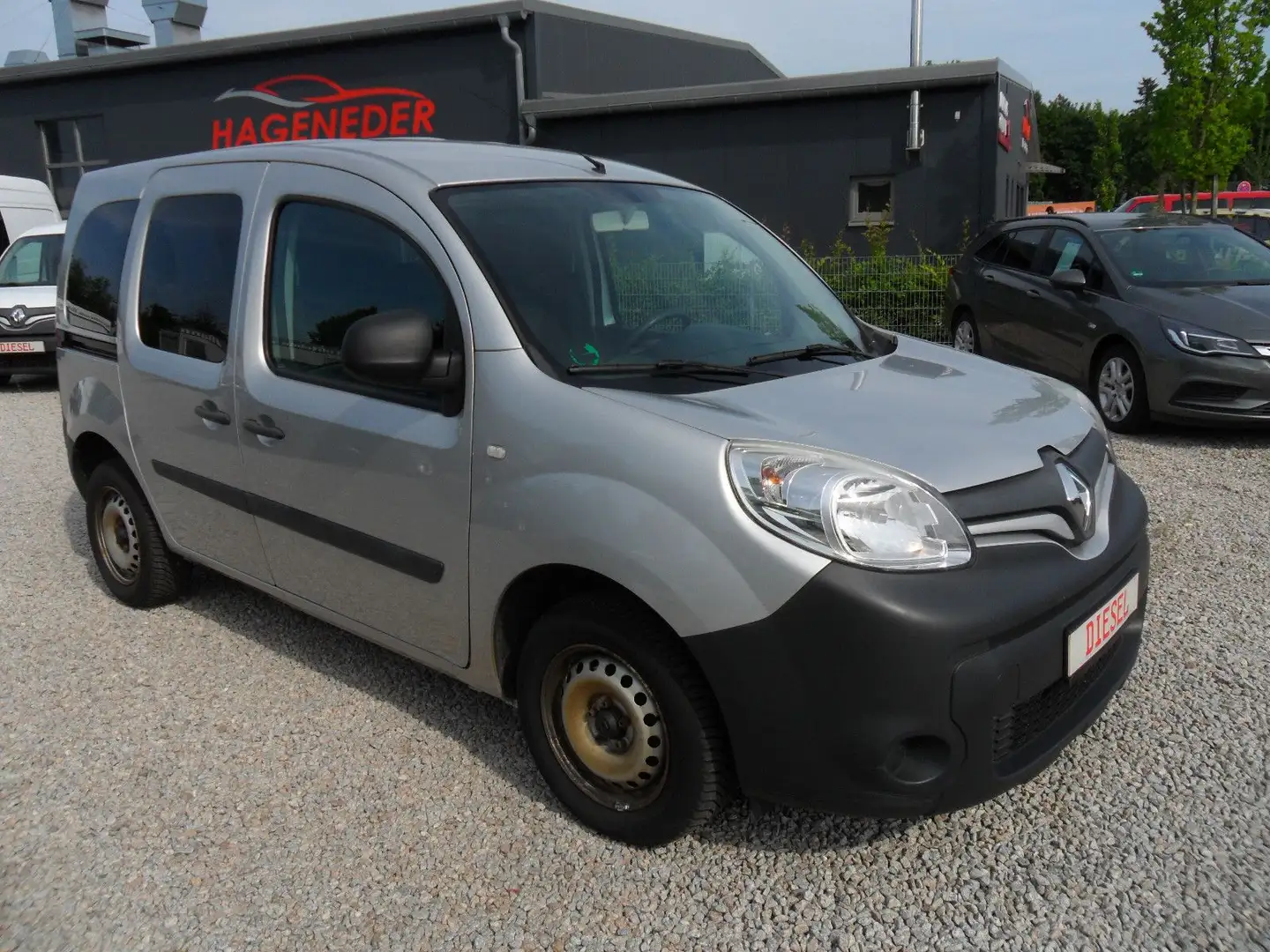 Renault Kangoo dCi 90 Kasten/Regal LKW-N1 NAVI/AHK Silber - 1