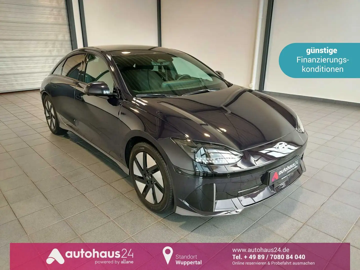 Hyundai IONIQ 6 Techniq   HeadUp|ACC|Matrix-LED|Navi Blu/Azzurro - 1