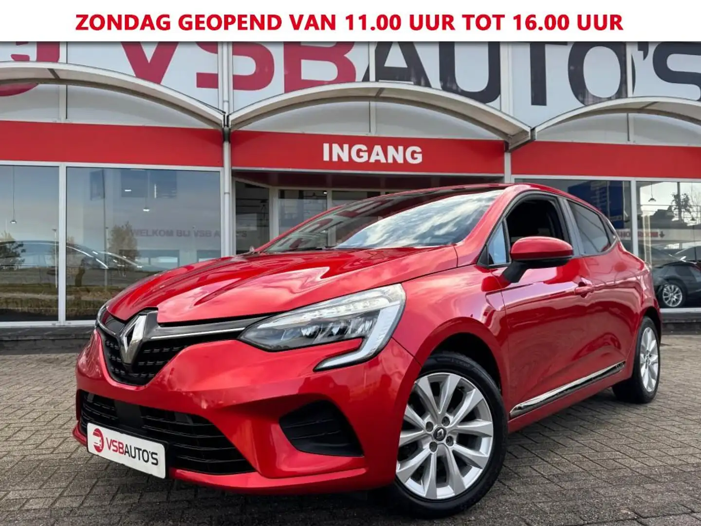 Renault Clio 1.0 TCE BUSINESS ZEN. NAVI AIRCO LMV CRUISE STOELV Rouge - 1