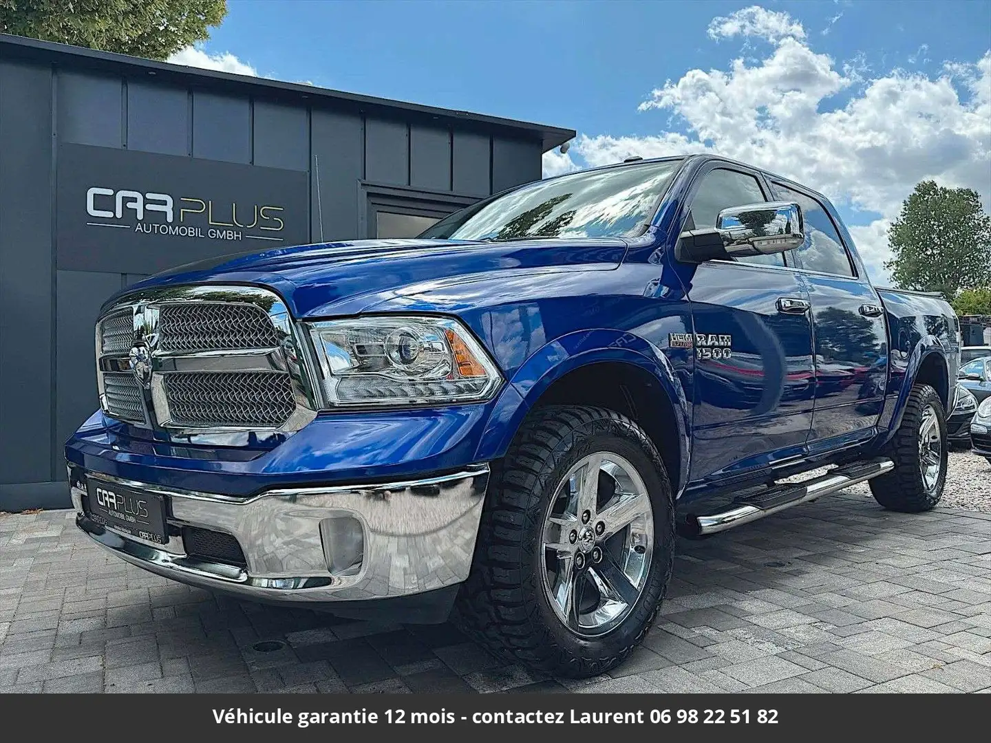Dodge RAM Laramie Crew Cab 4x4 Tout compris hors homologatio Bleu - 1