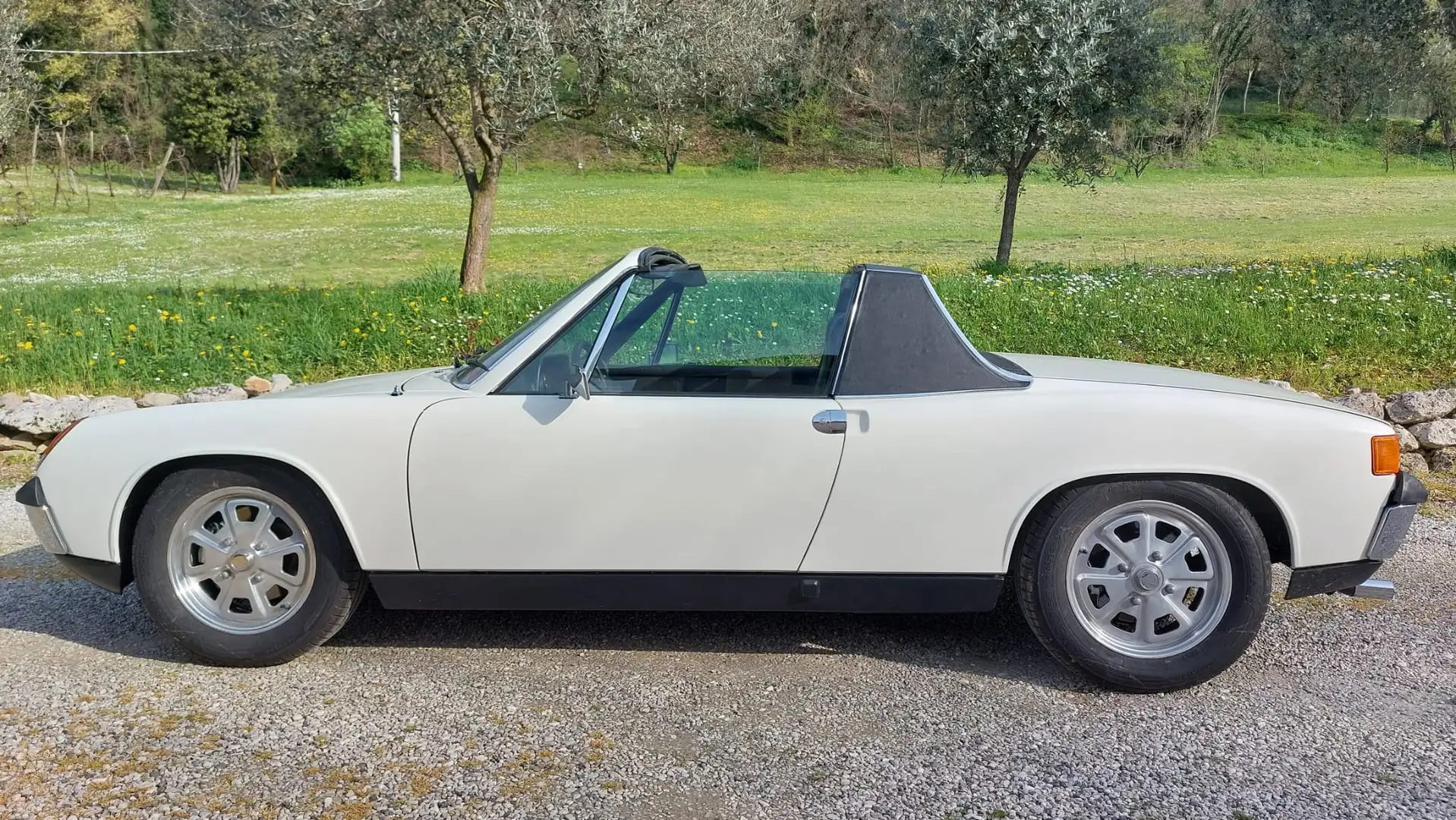 Porsche 914 Targa Weiß - 2