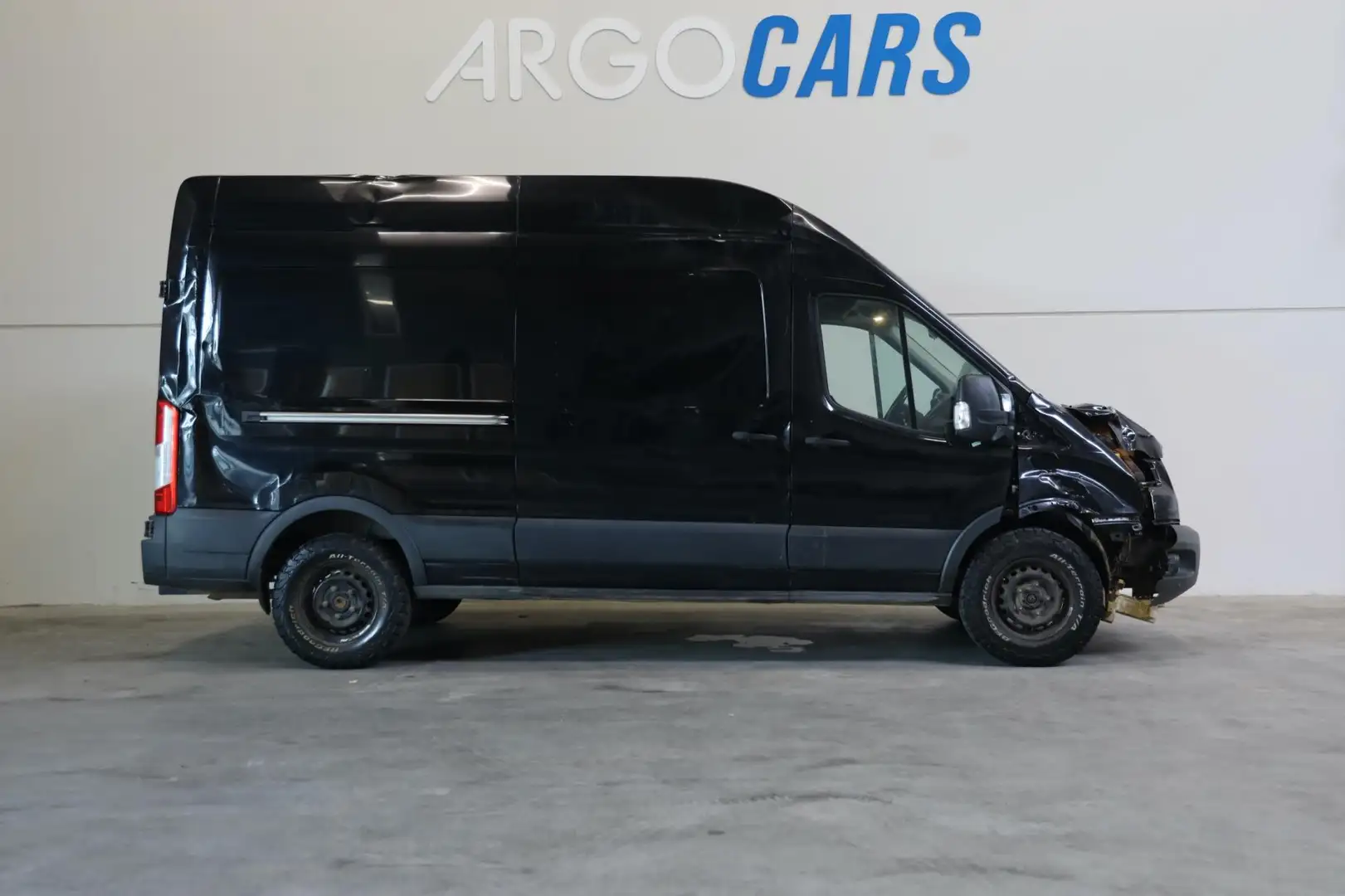 Ford Transit 350 2.0 TDCI L2/H2 Trend AWD 4X4 MARGE 170PK ZWART Schwarz - 2