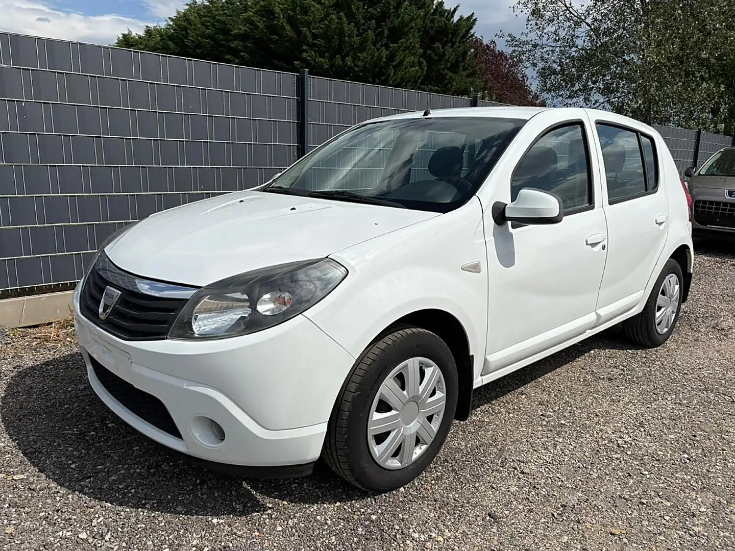 Dacia Sandero 1,2 16V neues pickerl 4/2027**klima** Weiß - 1
