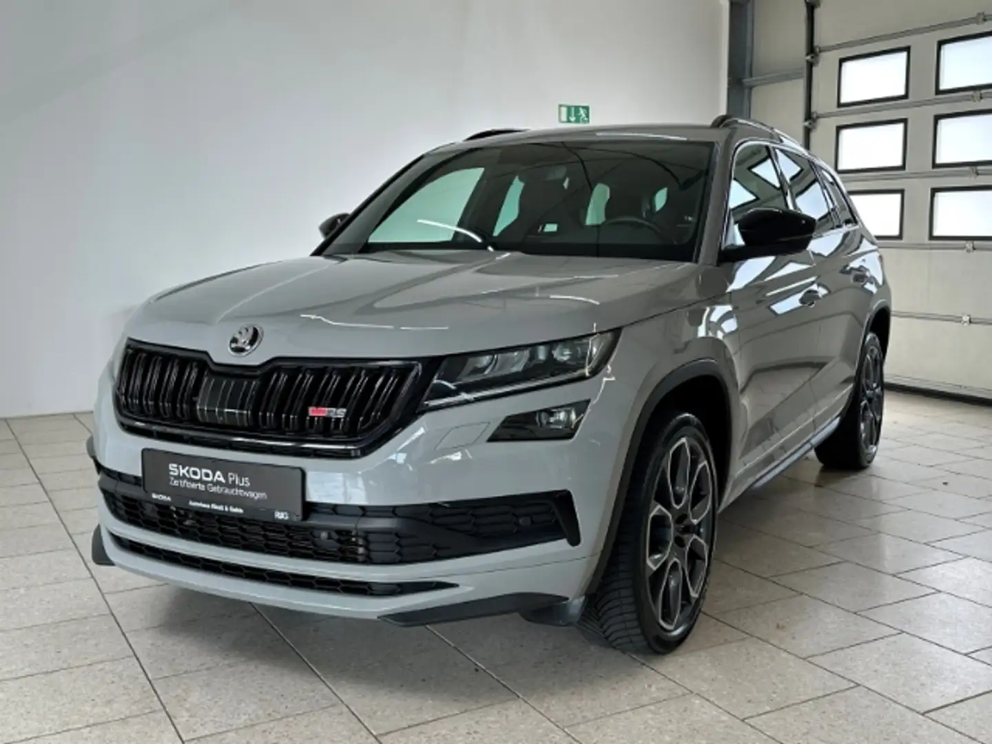 Skoda Kodiaq RS 4x4 2.0 Bi-TDI DSG SmartLink AHK DCC Gris - 2