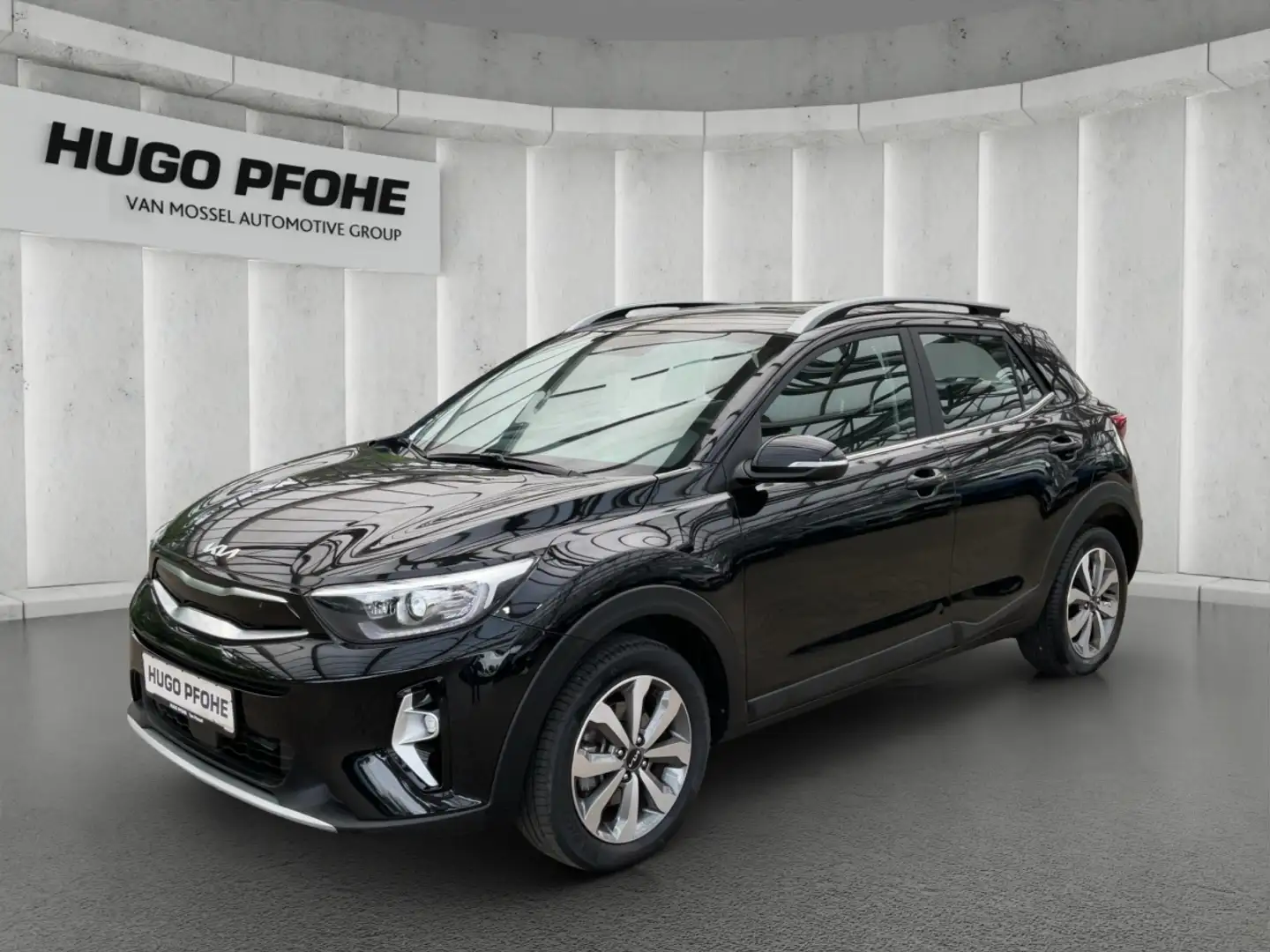 Kia Stonic 1.0 T-GDI Pulse Navi SHZ PDC Schwarz - 1