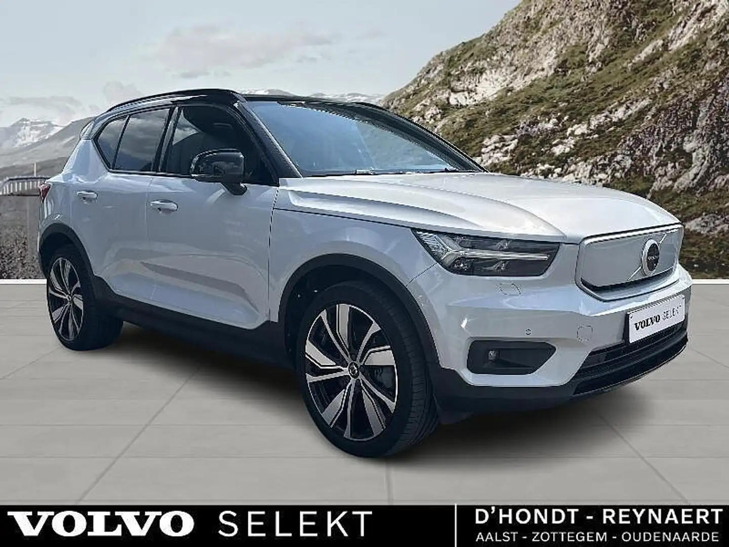 Volvo XC40 P8 AWD pure electric Zilver - 2