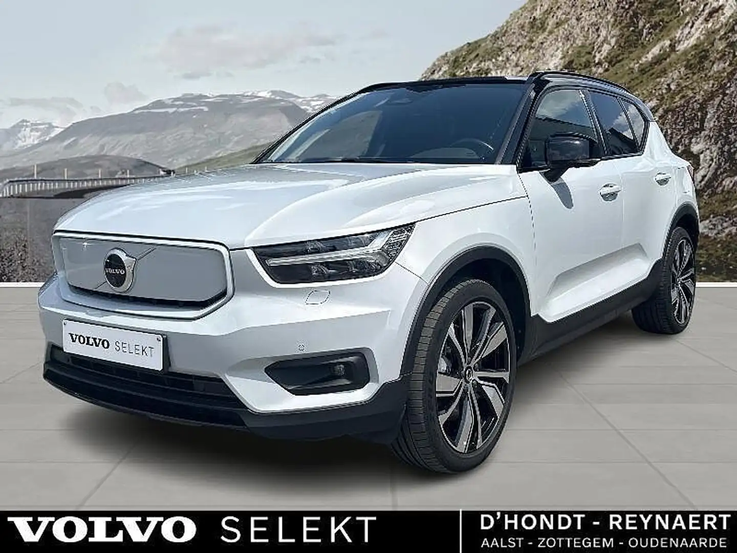 Volvo XC40 P8 AWD pure electric Zilver - 1