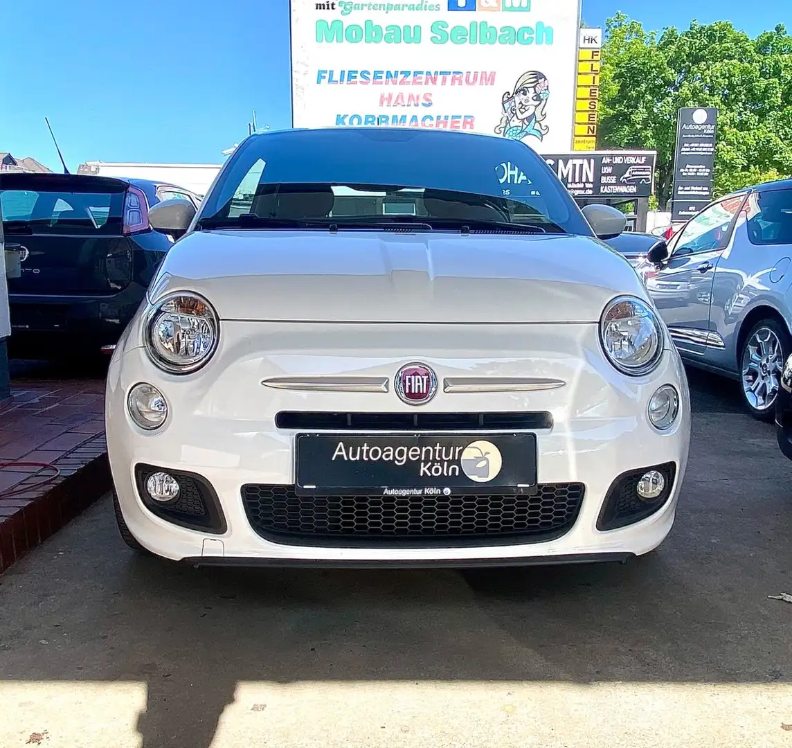 Fiat 500 S 1.2 *KLIMA*PDC*1-JAHR GARANTIE* Blanc - 2