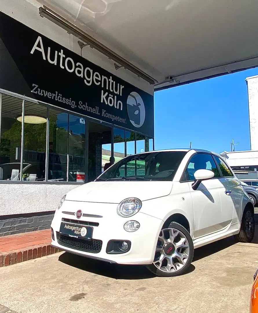 Fiat 500 S 1.2 *KLIMA*PDC*1-JAHR GARANTIE* Blanc - 1