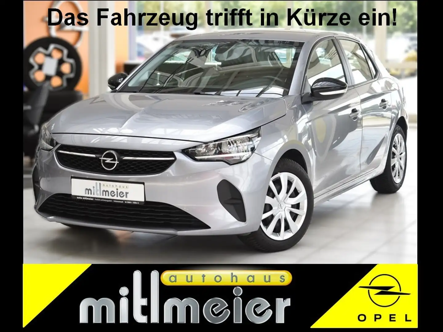 Opel Corsa F 1.2T 74kW Edition KLIMA DAB+ SHZ PDC LHZ Grau - 1