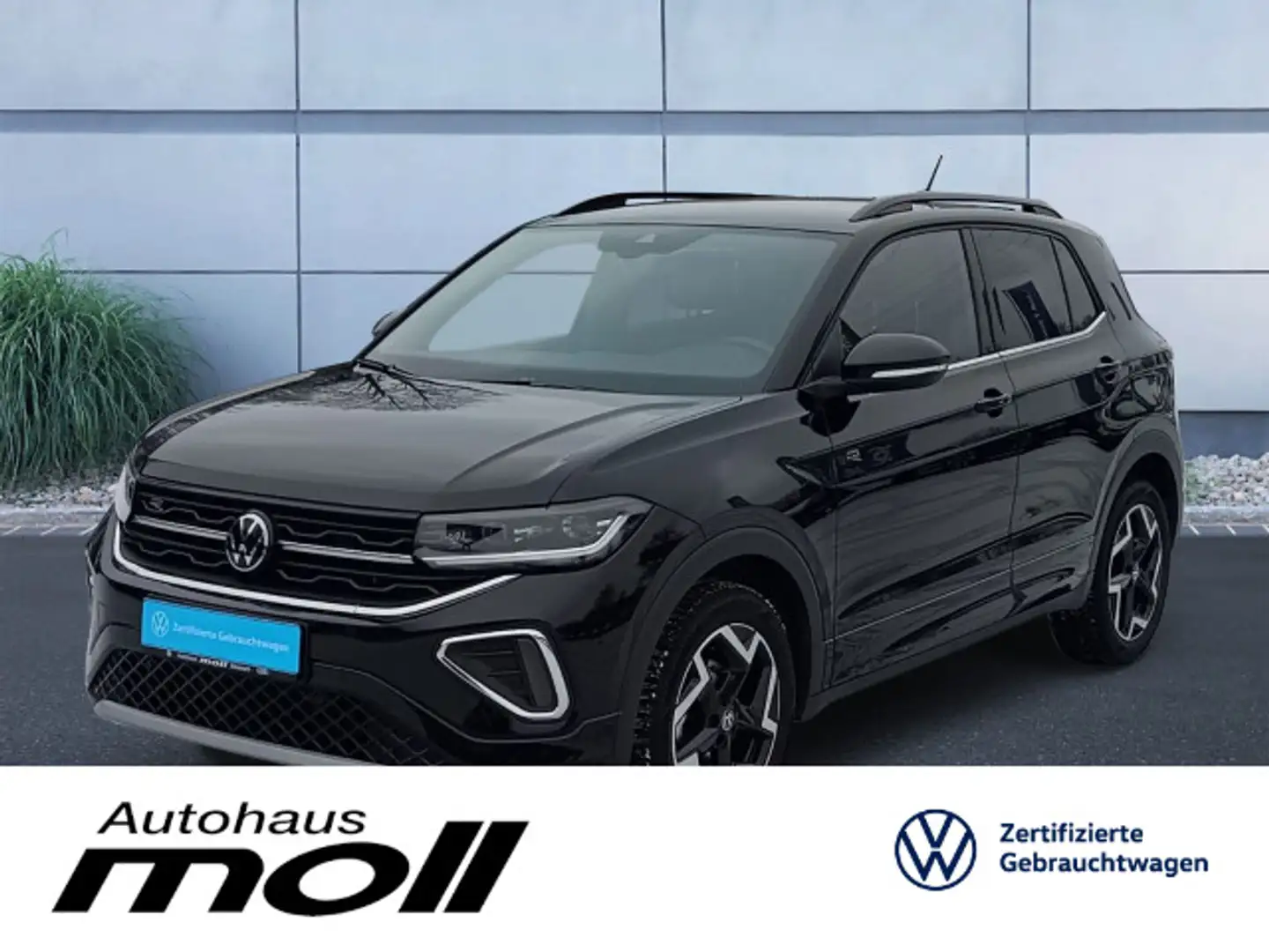 Volkswagen T-Cross R-Line 1.5 TSI DSG AHK Rückfahrkamera AC Schwarz - 1