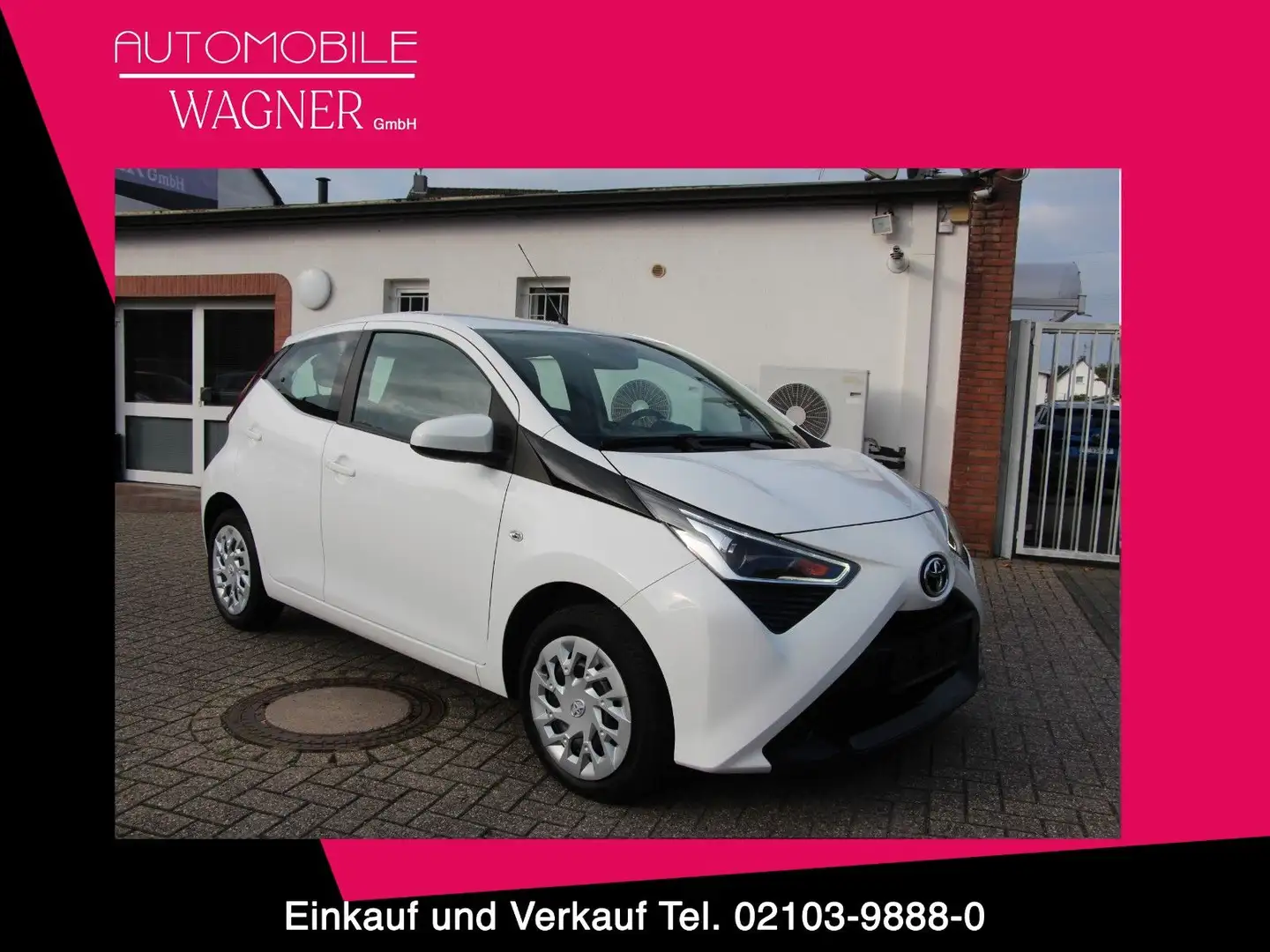 Toyota Aygo (X) 1.0-l-VVT-i xPlay SHZG*KAMERA*/78346 Blanc - 1