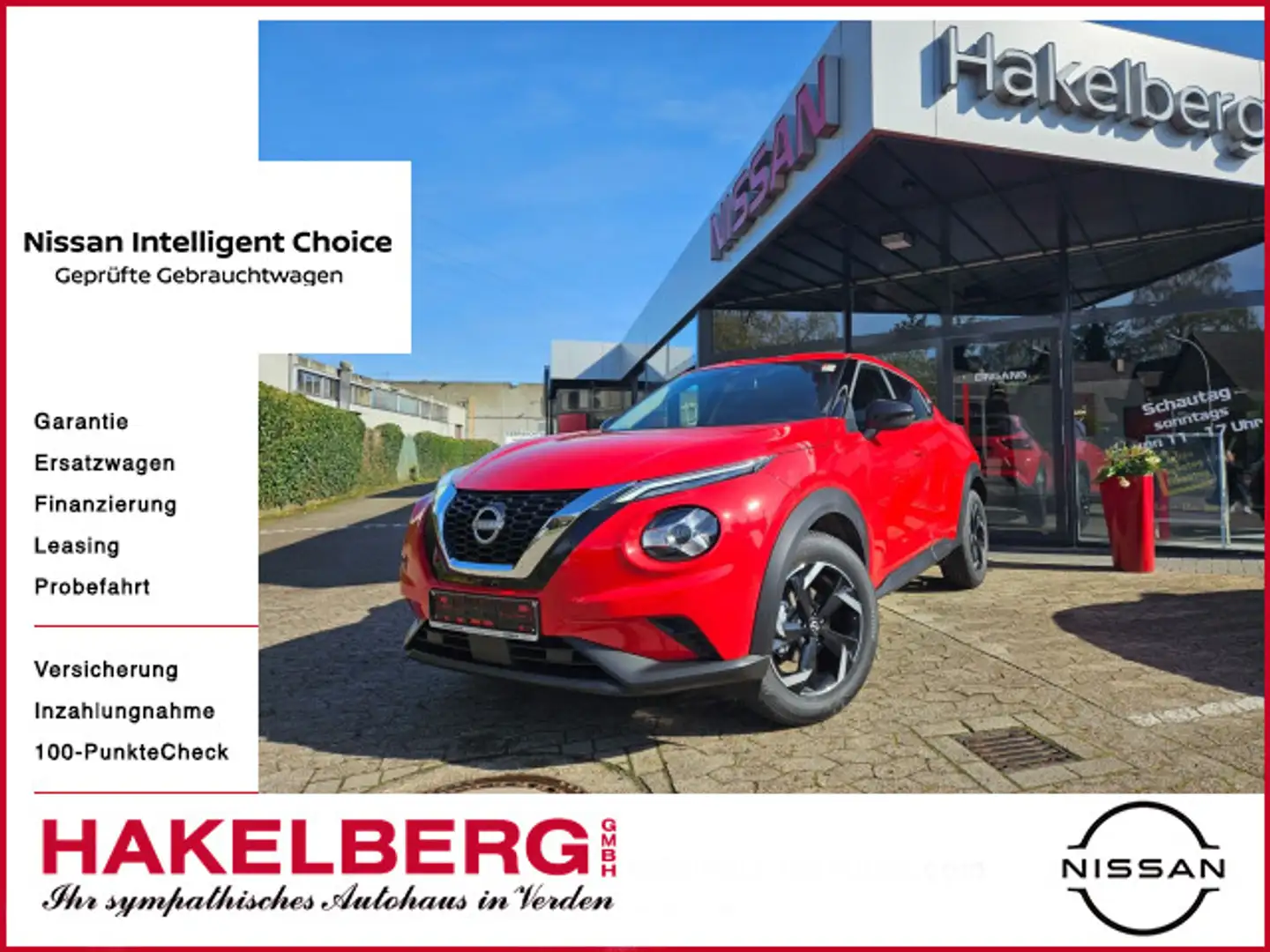 Nissan Juke 1.0 DIG-T N-Style Rouge - 1