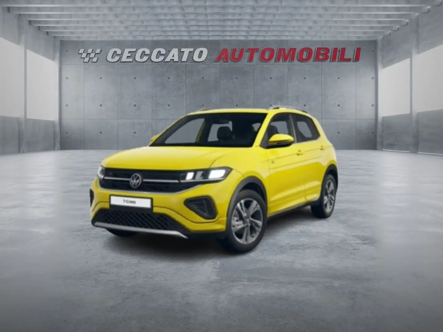 Volkswagen T-Cross 1.0 TSI 115 CV R-Line Grigio - 1