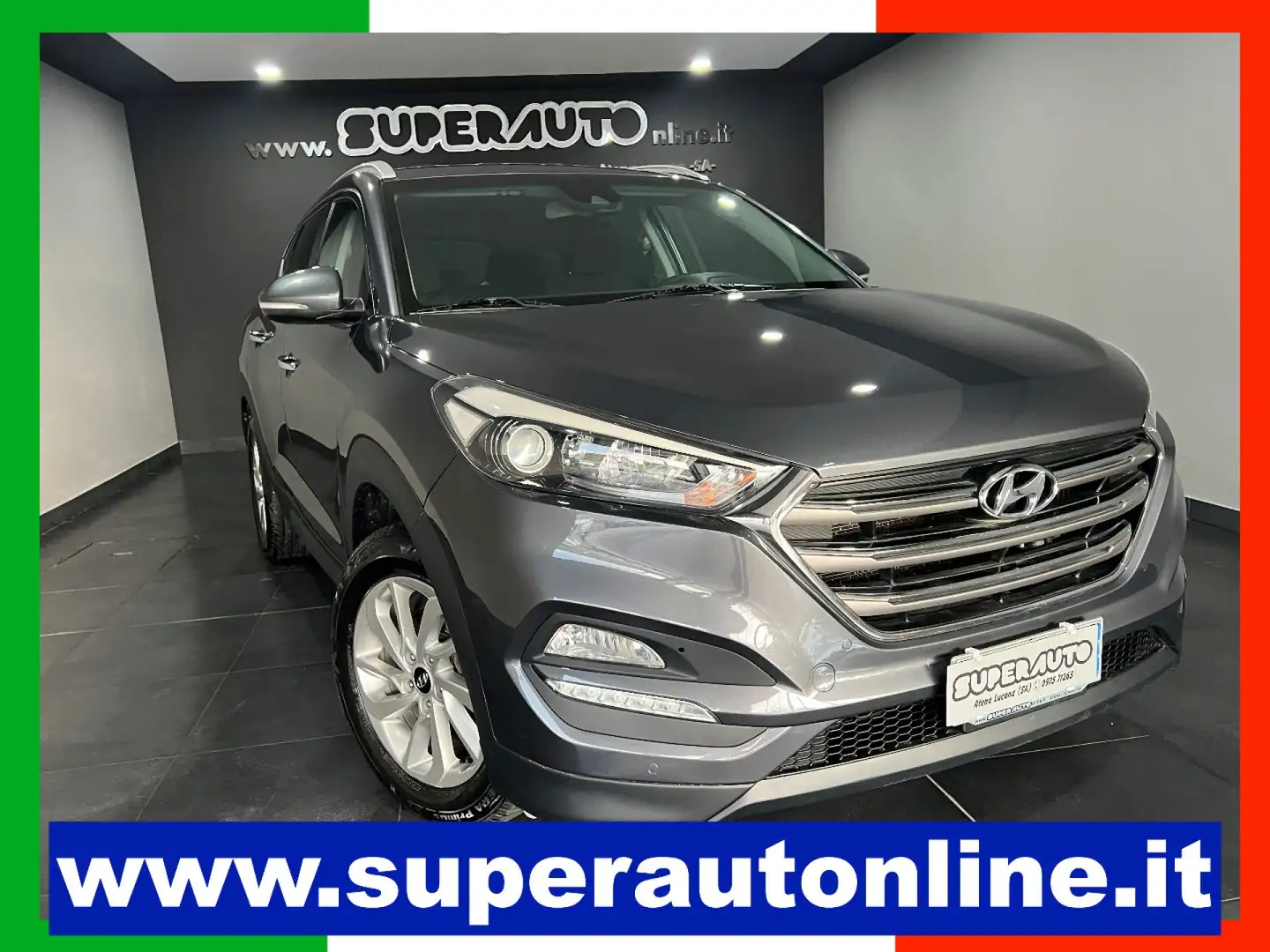 Hyundai TUCSON 1.7 CRDi XPossible 2WD 115 CV Gris - 1
