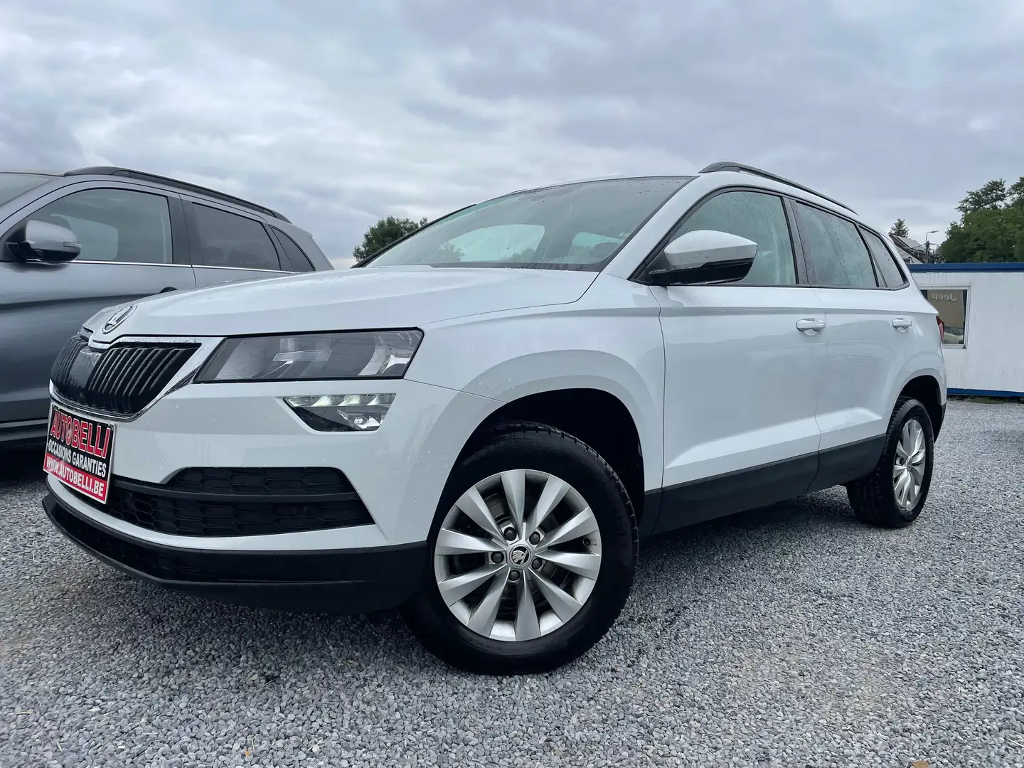 Skoda Karoq 1.6 CR TDi**GPS**CAMERA**GRAND ECRAN**1ERE MAIN Bianco - 1