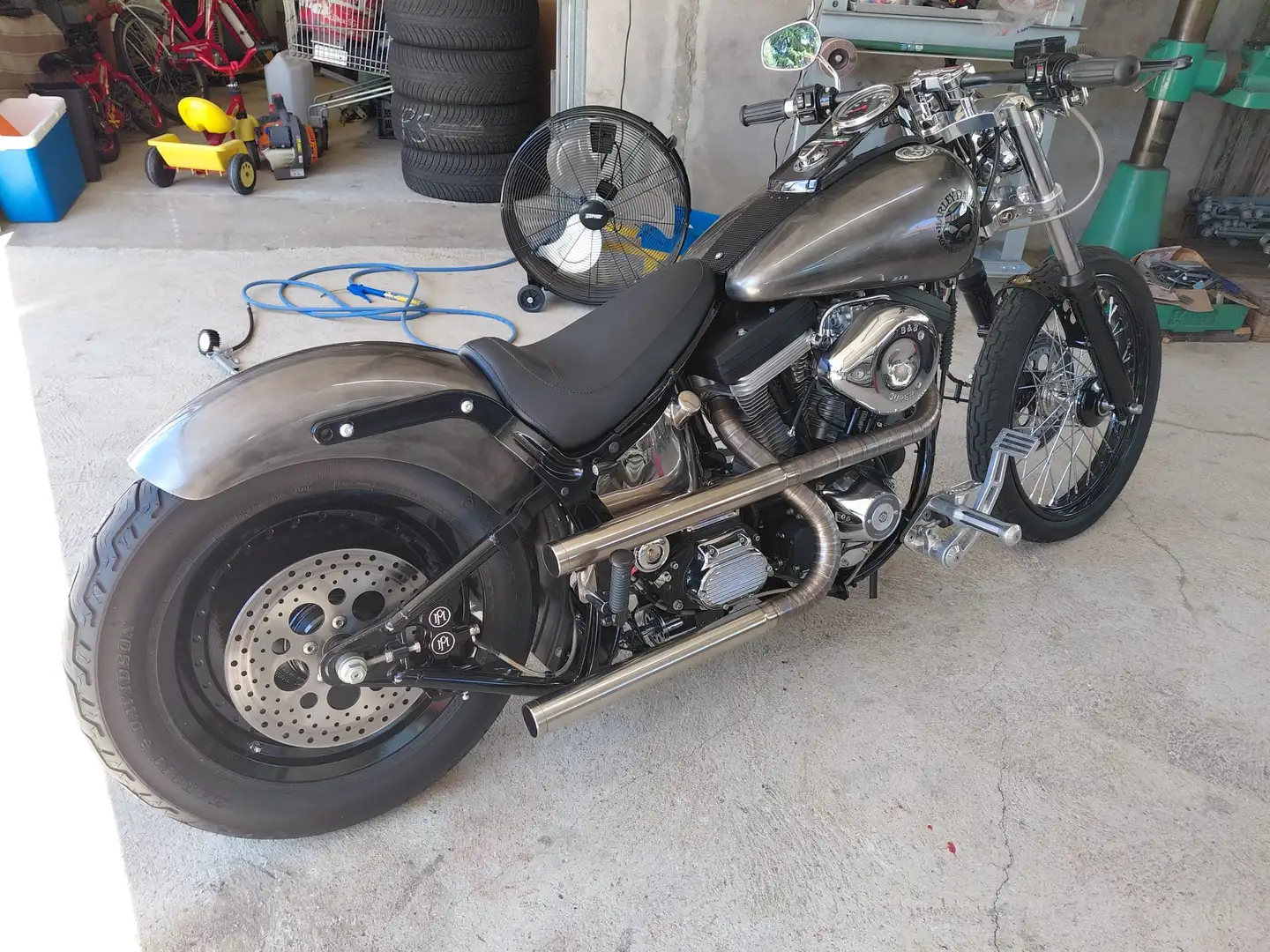 Harley-Davidson Softail Softail custom Gris - 2