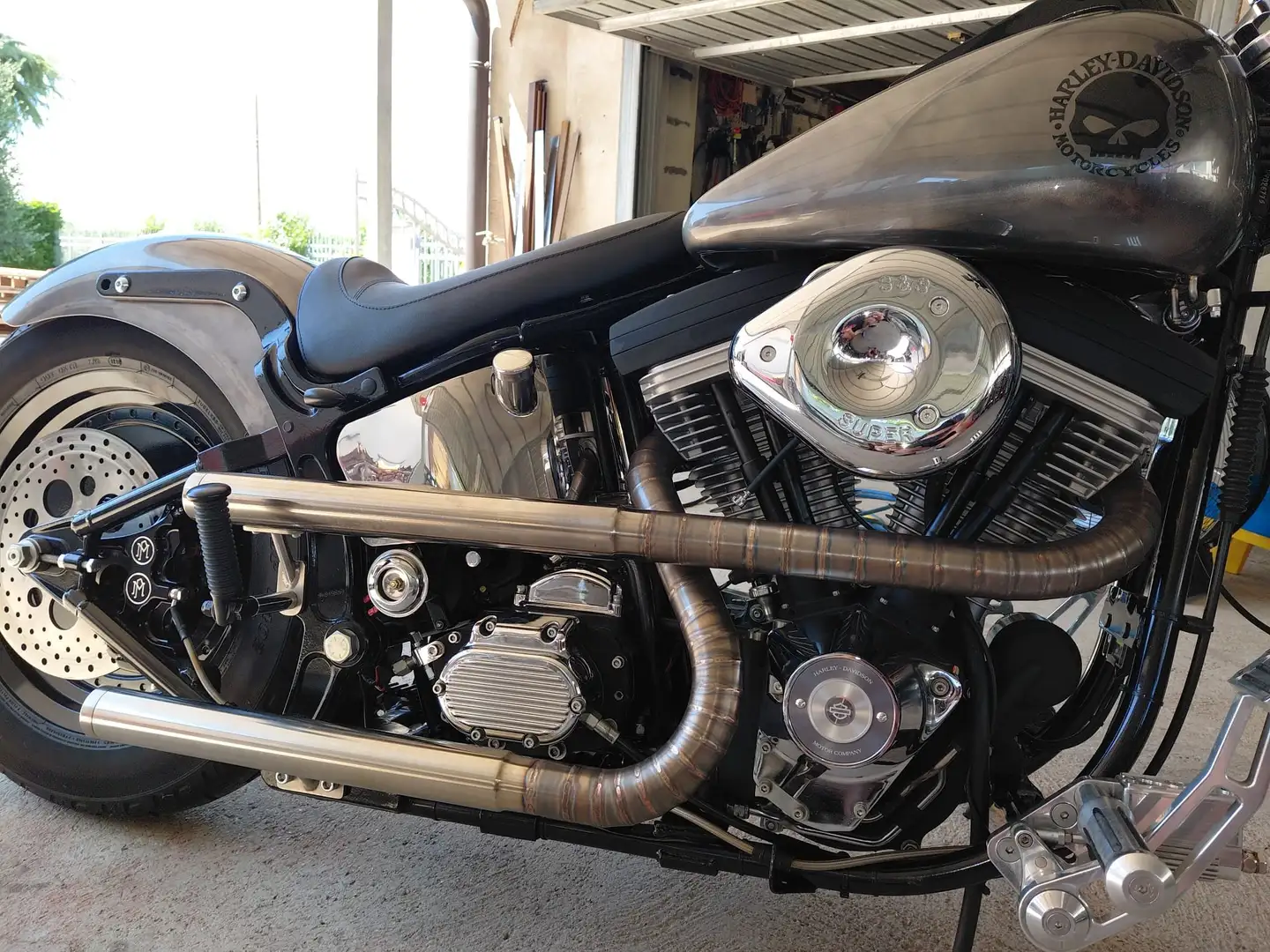 Harley-Davidson Softail Softail custom Gris - 1