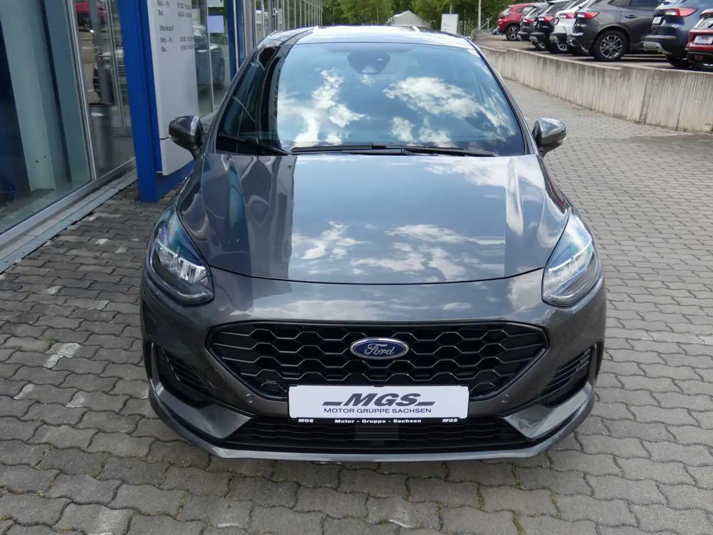 Ford Fiesta 1,0 EcoBoost ST-LINE X #LED #NAVI #DAB+ #KAM #ACC Grau - 2