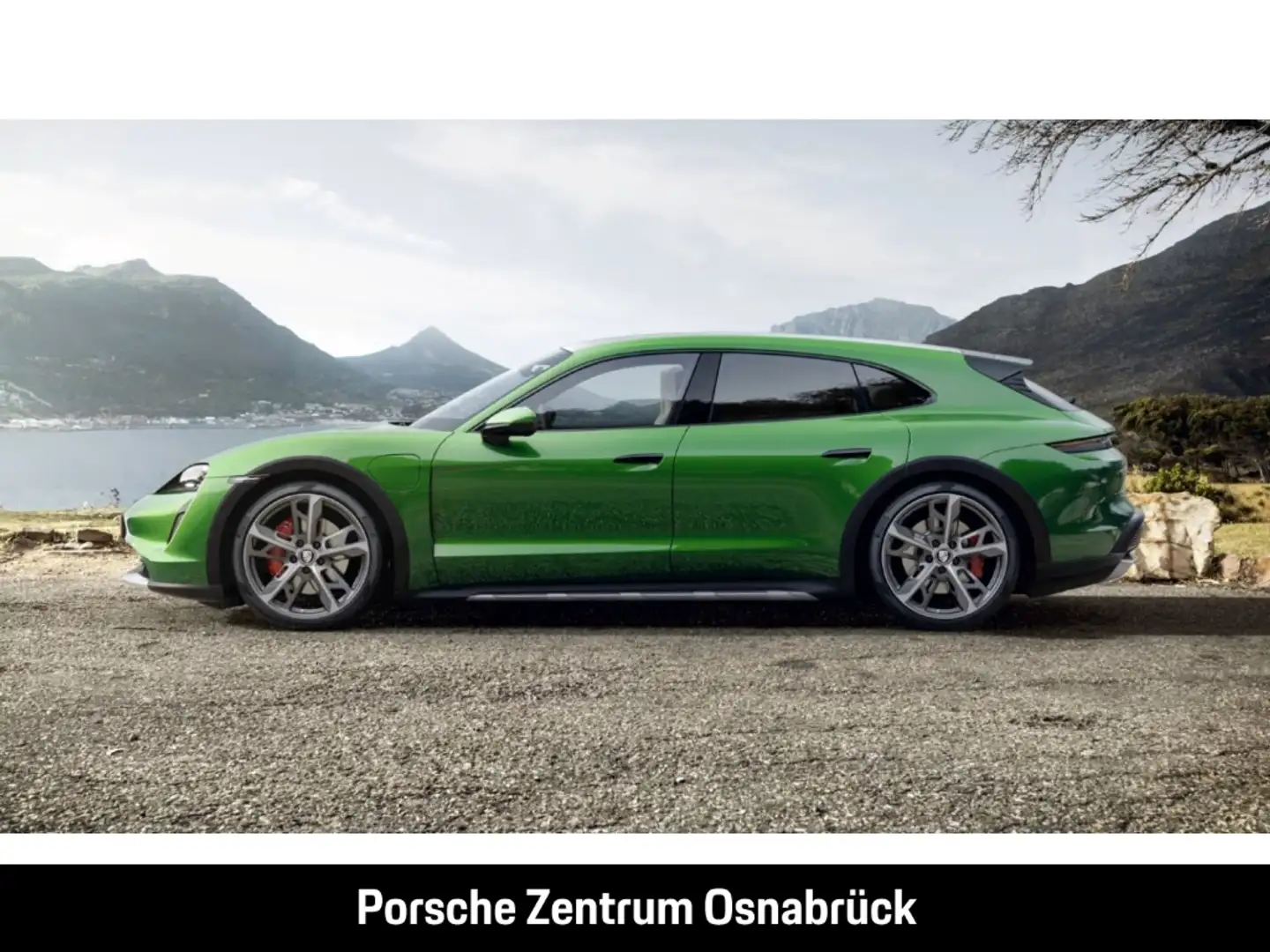 Porsche Taycan 4S Cross Turismo 22KW Wärmepumpe Pano 21-Zoll Surr Grün - 2