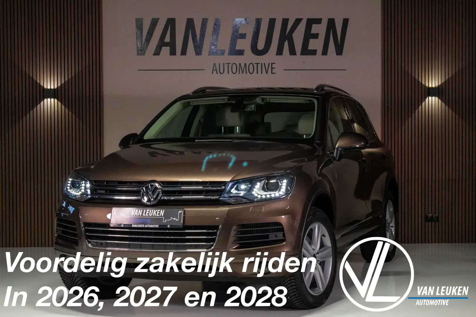 Volkswagen Touareg TDI 3JR fiscaal voordeel - 24.750 EX BTW Brun - 1