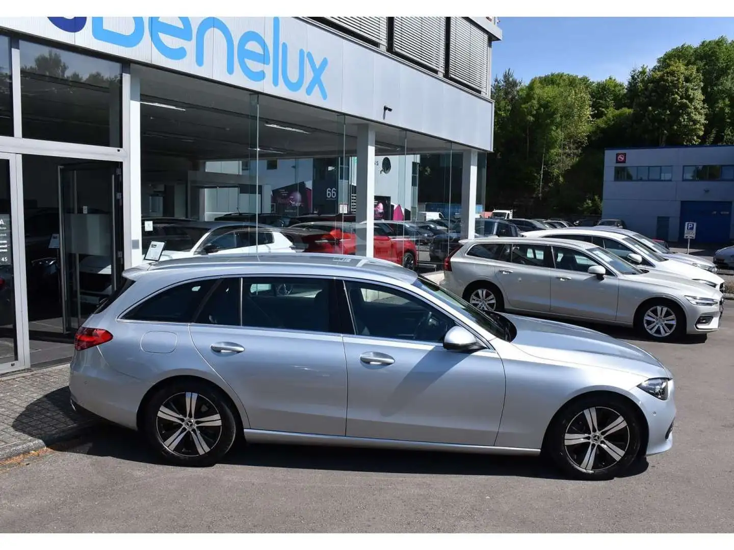 Mercedes-Benz C 200 CDI Break Avantgarde 9G-Tronic GPS CAM LANE 1MAIN Argent - 2