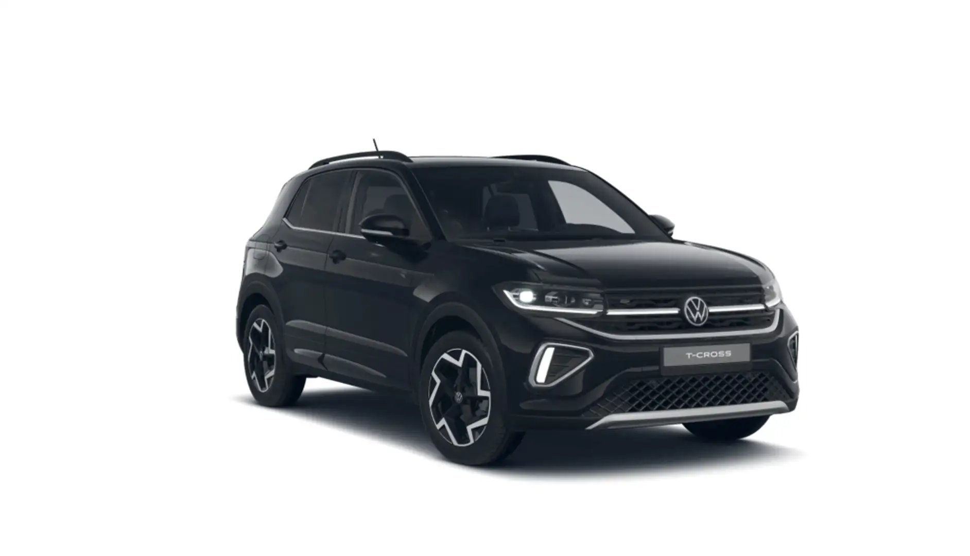 Volkswagen T-Cross 1.0 TSI R-Line 85kW Negro - 2