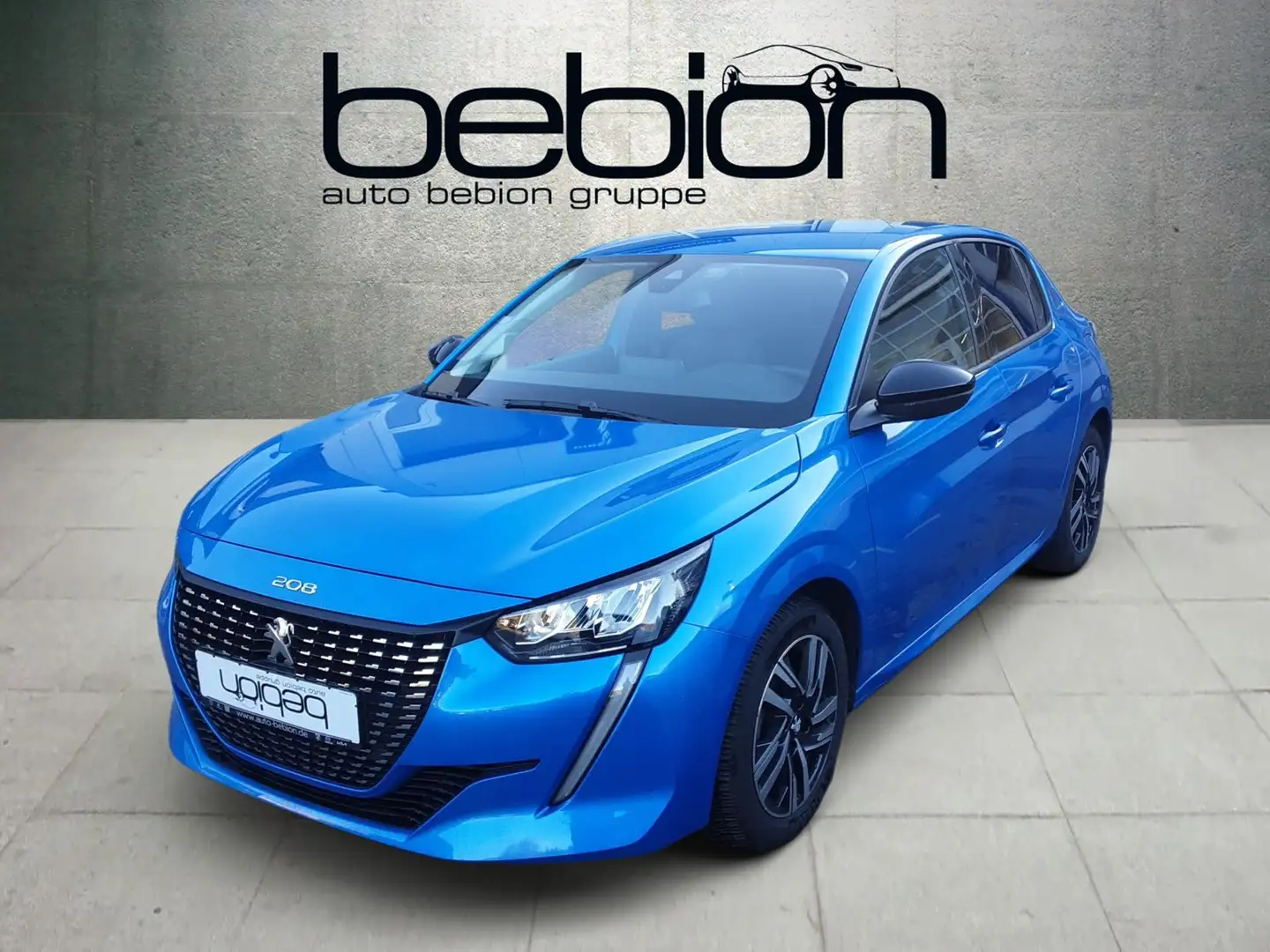Peugeot 208 1.2 PureTech 100 Allure LED Navi PDC Kamera Blau - 1