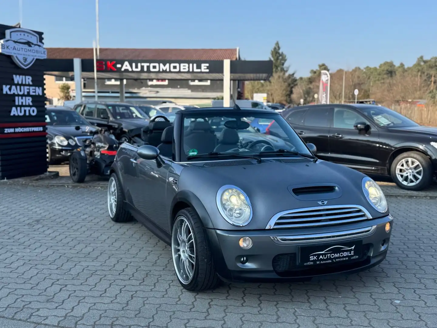 MINI Cooper S COOPER S Cabrio XENON/DOTZ/T-LEDER/ATM/SHZ/PDC Plateado - 2