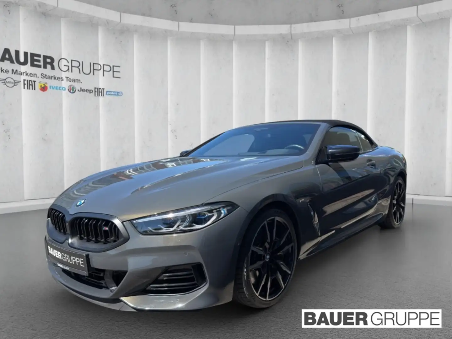 BMW M850 i xDrive Cabrio DA Prof Softclose Sitzklima Integr Grau - 1