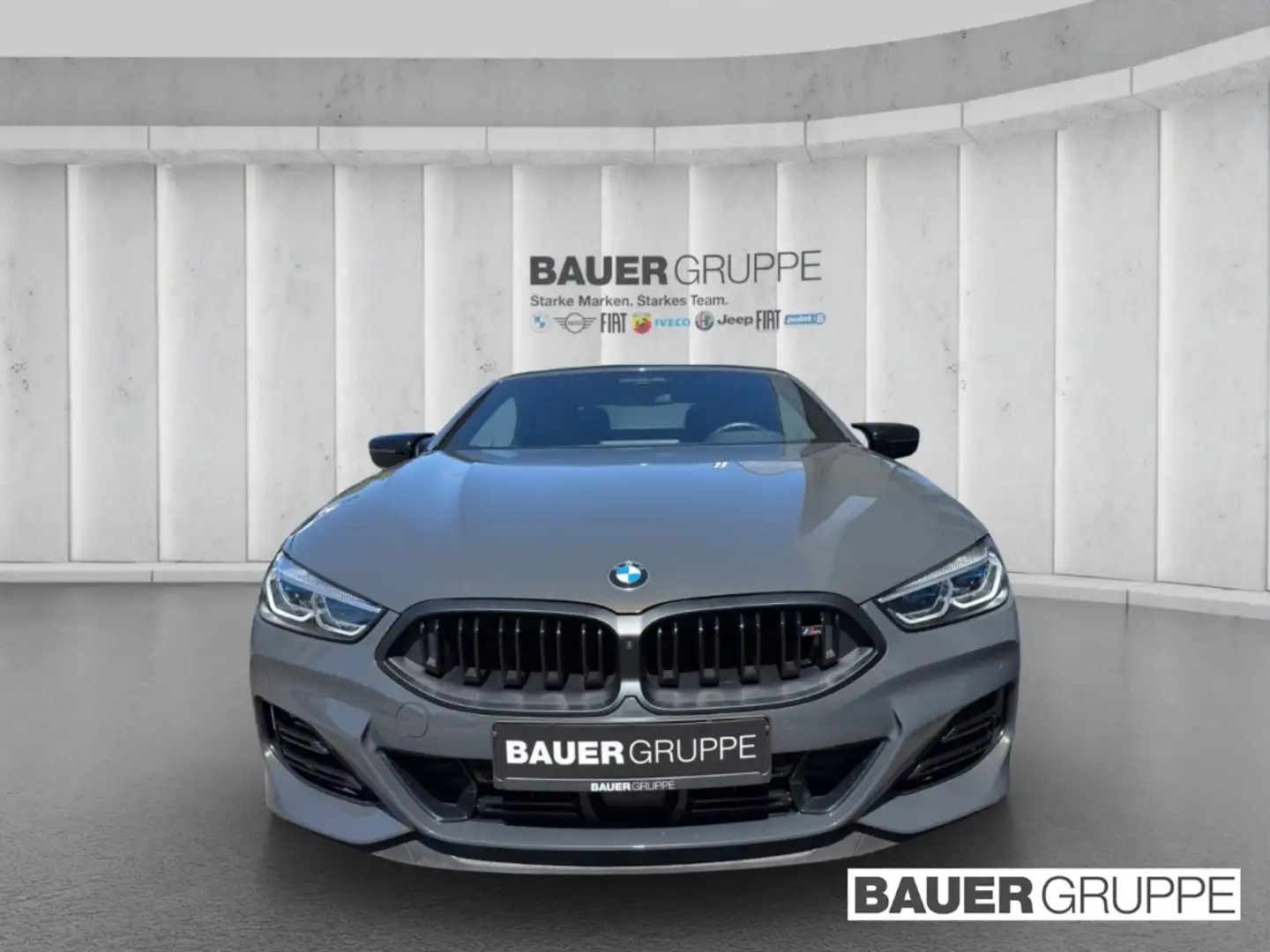 BMW M850 i xDrive Cabrio DA Prof Softclose Sitzklima Integr Grau - 2