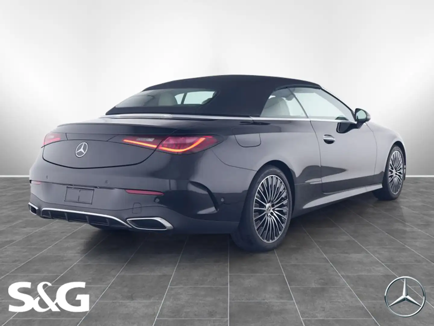 Mercedes-Benz CLE 200 Cabrio AMG Totwink+RüKam+LED+ Schwarz - 2
