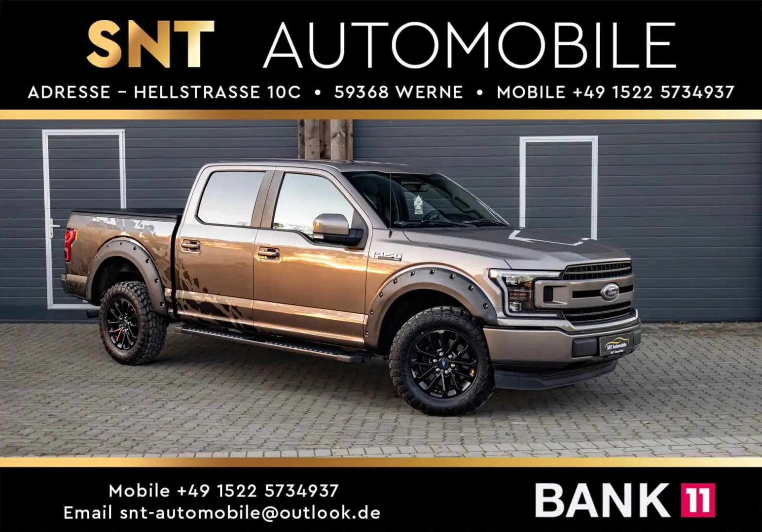 Ford F 150 3.5 V6 Bi-Turbo WideBody 4X4 Alcantara Brun - 1