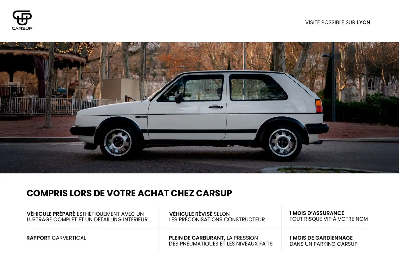 Volkswagen Golf GTI 16S - 38 000 KM AU COMPTEUR SEULEMENT Blanco - 2