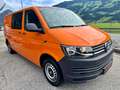 Volkswagen T6 Kombi Kombi lang 2.0 TDI DOKA 1.Besitz Orange - thumbnail 3