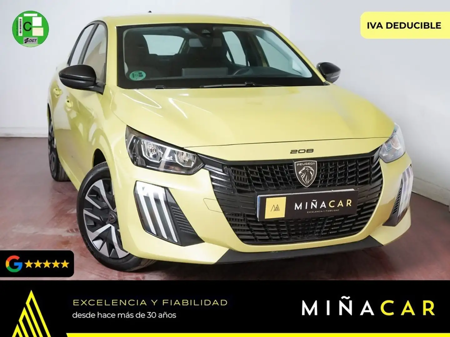 Peugeot 208 1.2 Puretech S&S Active 100 Amarillo - 1