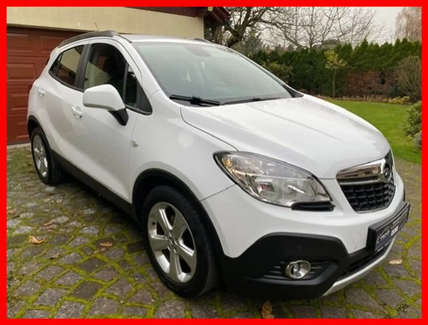 Opel Mokka X 1.4 T ALLRAD 1.HAND KLIMAAUT.PDC SITZH. Weiß - 2