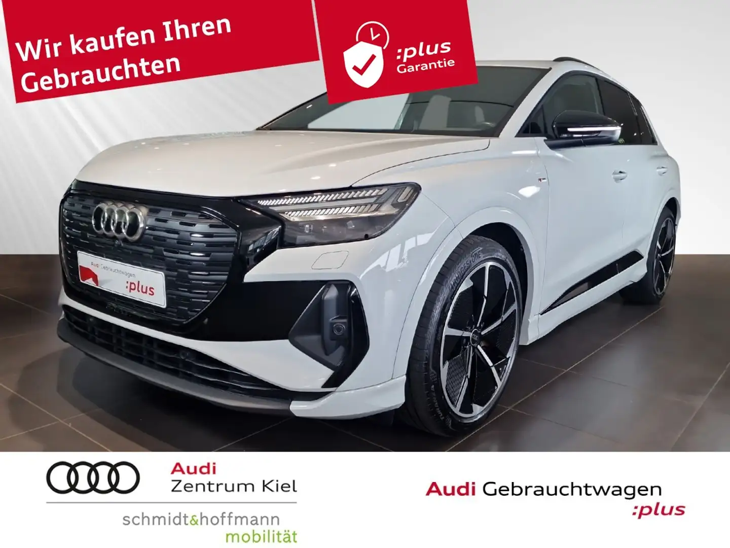Audi Q4 e-tron 50 quattro S-line Matrix-LED Navi+ Klima Navi Blanco - 1