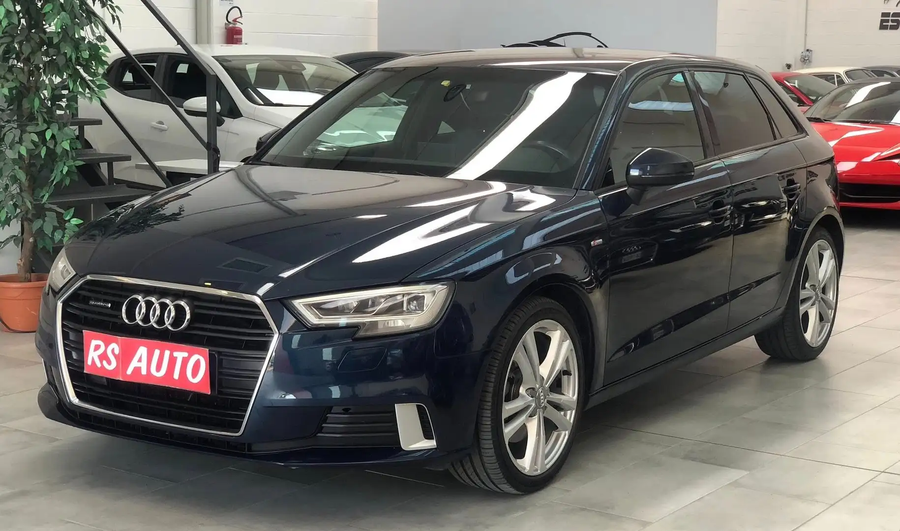 Audi A3 A3  Sportback 40 2.0 tdi quattro 184 CV * S-LINE* Kék - 1
