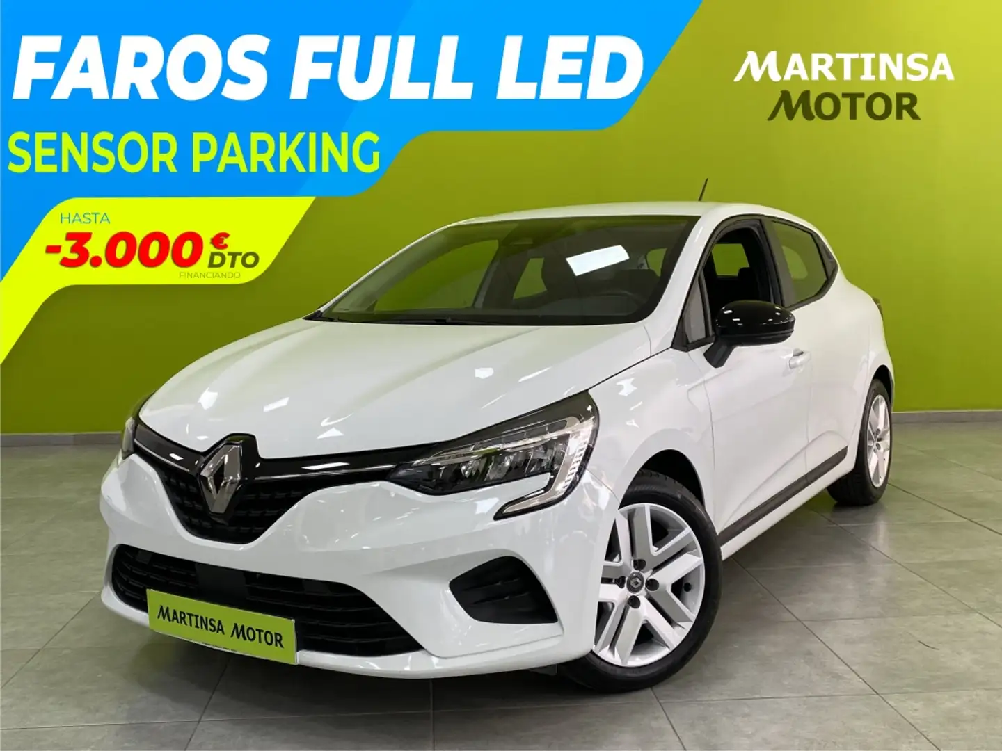 Renault Clio TCe Intens 67kW Blanco - 1